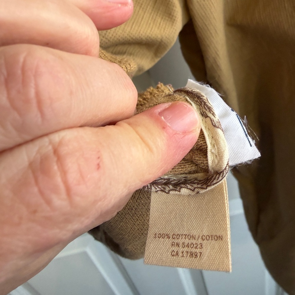 Like new vintage 2006 Old Navy  Bomber Jacket size M/L. Carhartt brown. So cool - Picture 8 of 14